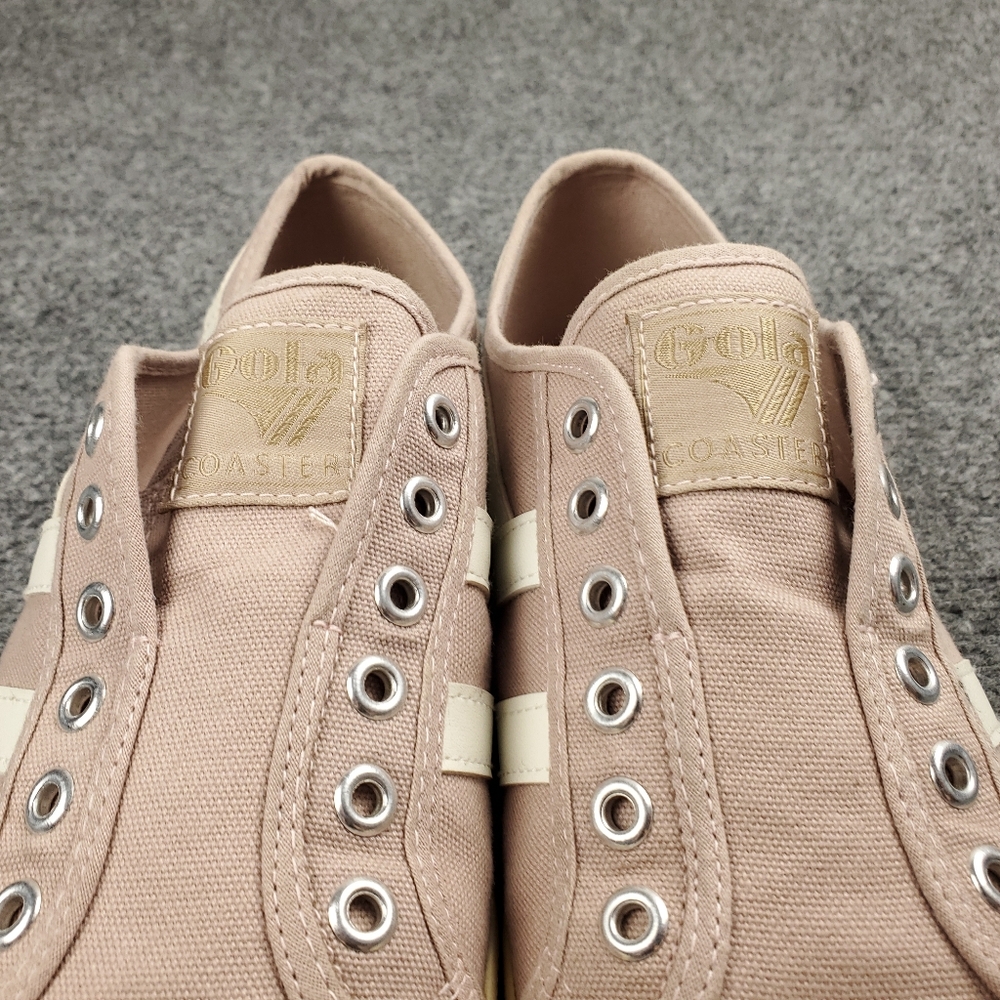 Gola Coaster Slip On Shoes Womens 9 Blossom Off White Laceless Sneakers Casual - Picture 4 of 13